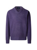 Hackett London V-neck lambswool sweater
