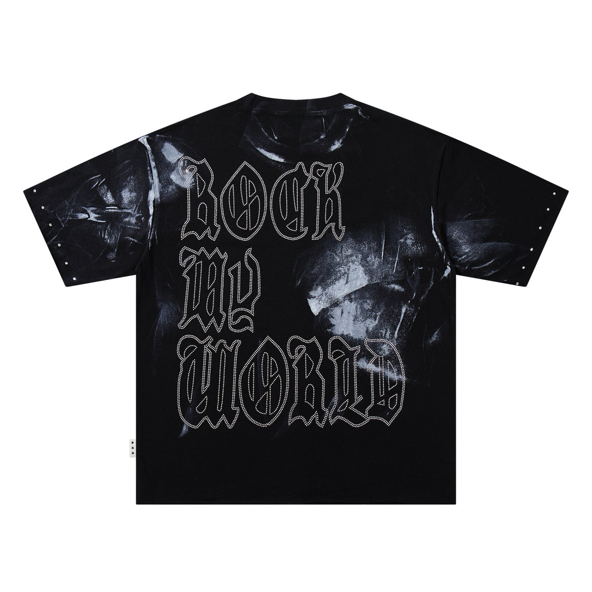 BKYS Revival Rhinestone Portrait Graphic T-Shirt